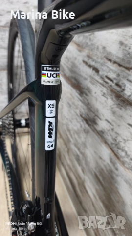 НОВ карбонов шосеен велосипед KTM Revelator Alto Master Custom Disc 105 12S Trimax | 49, снимка 12 - Велосипеди - 54063324