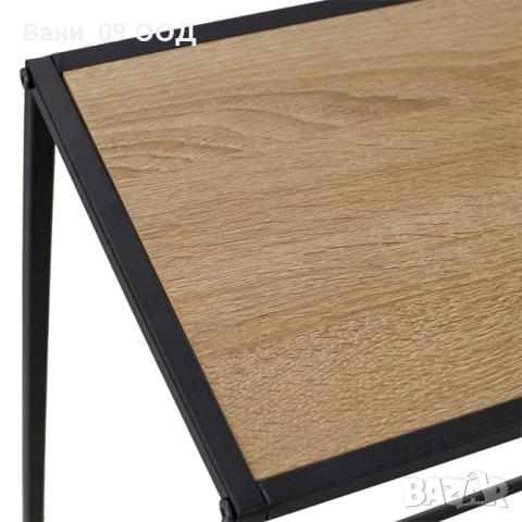 Практична конзолна масичка от MDF и метал, снимка 2 - Маси - 52463453