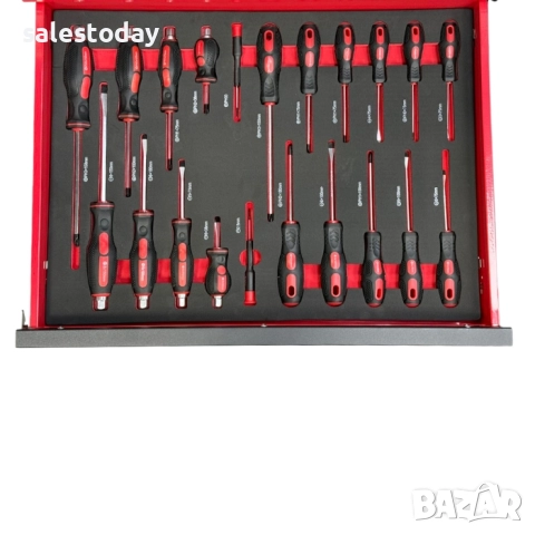 Шкаф с инструменти, 149 части с Чекмеджета, Заключване и много други аксесоари, снимка 7 - Други инструменти - 39368796