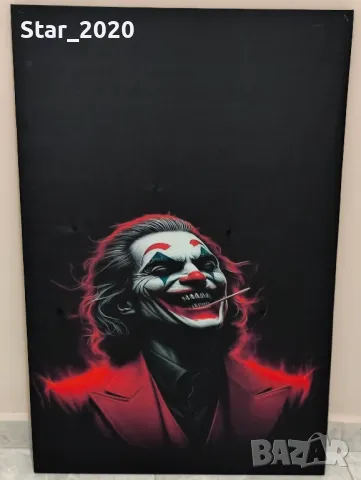 Светеща картина с LED осветление -Joker 33 