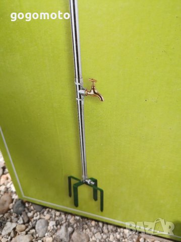 НОВ ПОДВИЖЕН Градински душ, за вила,село, каравана, хром-никел, снимка 5 - Хладилни чанти - 33701874