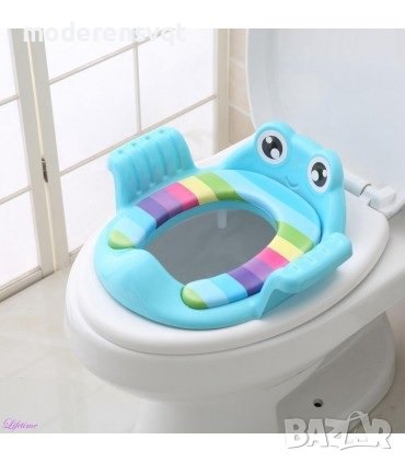 Детска седалка за тоалетна чиния с джържки, снимка 4 - Други - 37963375