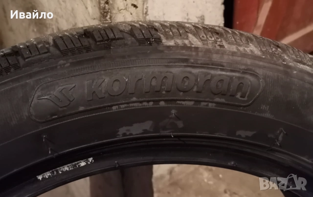 Продавам 2 броя зимни гуми 215.55.17 на 1 сезон дот 2021 Kormoran , снимка 3 - Гуми и джанти - 53380216
