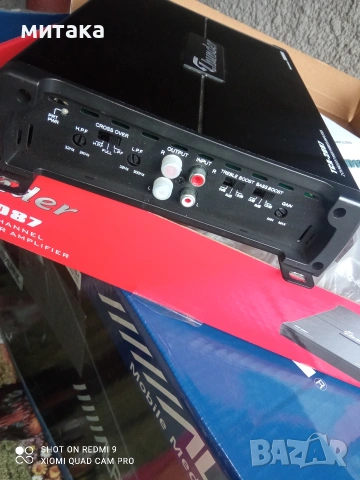 чисто нов комплект бас каси и усилвател. , снимка 7 - Аудиосистеми - 53041798