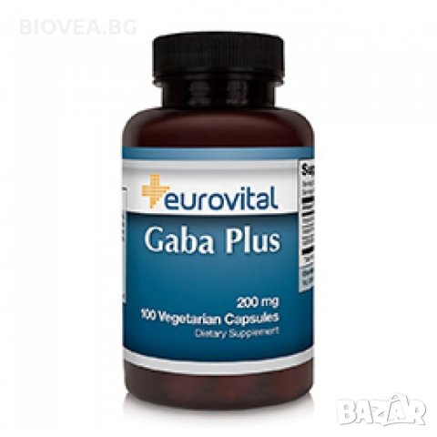 Хранителна добавка Eurovital GABA PLUS, снимка 1 - Хранителни добавки - 30026581