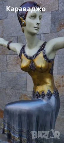 Бронзови Фигури Ар Деко, снимка 14 - Други - 50426418