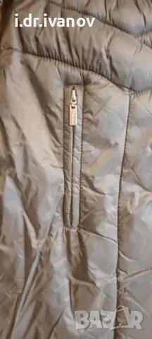 Черно дебело дълго яке AMISU, снимка 4 - Якета - 49340466