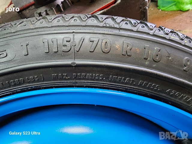 Патерица 16" 4×114.3/67.1, снимка 4 - Гуми и джанти - 53212247