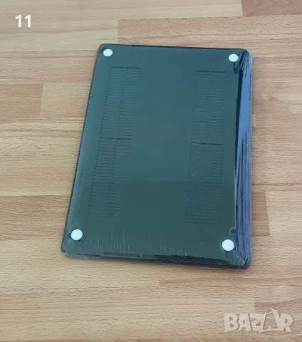 Чисто нов твърд кейс от 2 части за MacBook Pro 15" A1707 / A1990 — Прозрачно сив