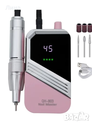 Акумулаторна пила за нокти, снимка 3 - Продукти за маникюр - 51082900