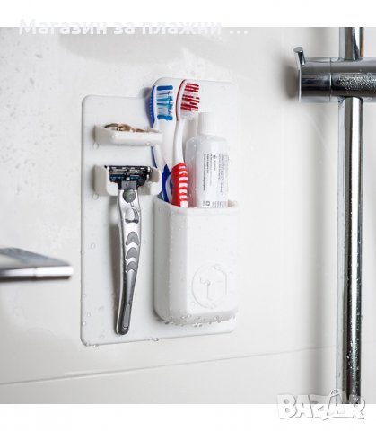 СИЛИКОНОВ ОРГАНАЙЗЕР ЗА БАНЯ САМОЗАЛЕПВАЩ - код 2027, снимка 2 - Други стоки за дома - 34229482