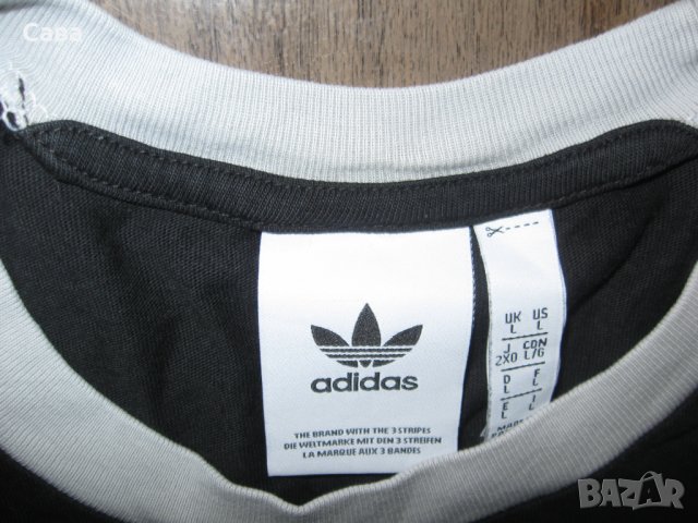 Тениски ADIDAS  мъжки,М-Л  /черни и сива/, снимка 2 - Спортни дрехи, екипи - 37462569