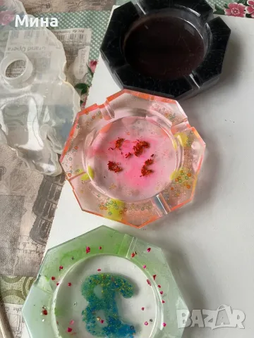 Свещник, пепелник, поставки за чаши, снимка 14 - Декорация за дома - 48202992