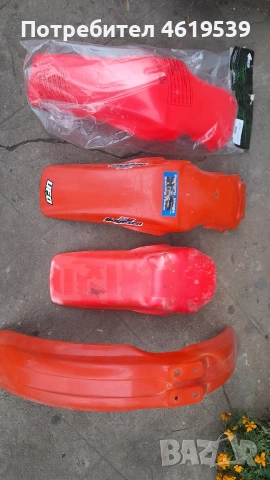 Honda Cr 1990 96 250 125 500 заден и преден калник предни страници Хонда Цр