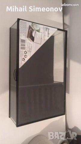 Стъклена кутия за бижута , снимка 3 - Други - 52877009