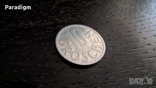 Mонета - Австрия - 10 гроша | 1978г.