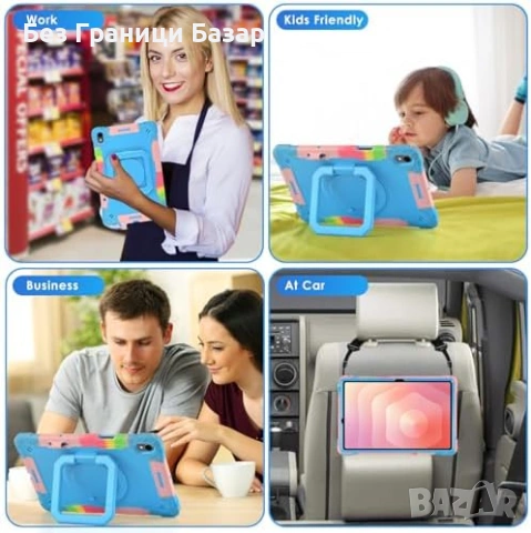 Нов кейс Калъф за Samsung Galaxy Tab S11 11 2025 360° стойка презрамка таблет, снимка 7 - Калъфи, кейсове - 54046996