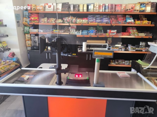 Касово място / касов модул 1.85м, нов - оборудван, снимка 3 - Оборудване за магазин - 44464803