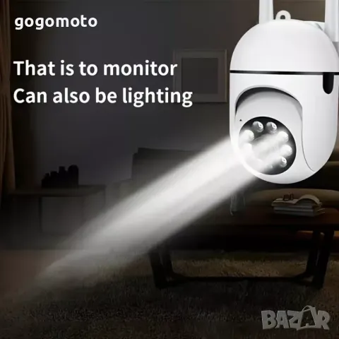 камера за наблюдение през телефона с приложение, HD 1080P охранителна камера , снимка 15 - Други - 49922704