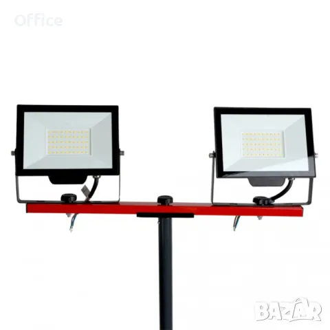 Лед прожектори със стойка + захранващ кабел, снимка 2 - Прожектори - 19779853