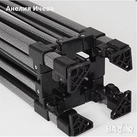 Сгъваема квадратна градинска шатра тип хармоника , снимка 6 - Градински мебели, декорация  - 50704773