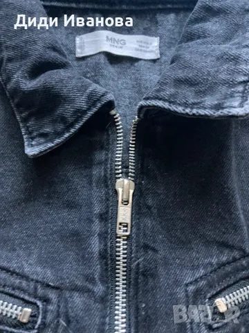 Дамски дънков черен гащеризон, снимка 3 - Гащеризони - 50036669