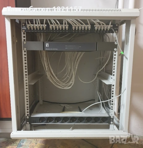 Комуникационен, рак шкаф за компютърно оборудване 60/60/64, снимка 4 - Шкафове - 51027176