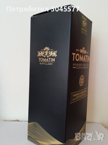 Маркова кутия от шотландско уиски TOMATIN 12 години, снимка 6 - Колекции - 42924434