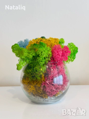 Декорации от скандинавски мъх, снимка 18 - Декорация за дома - 53307440