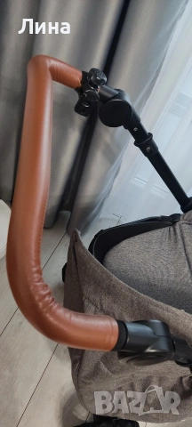 LORELLI Premium Комбинирана количка 3в1 CRYSTA GREY , снимка 9 - Детски колички - 54155562