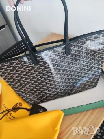 Goyard  Дамска чанта, кожа, снимка 6 - Чанти - 56287670
