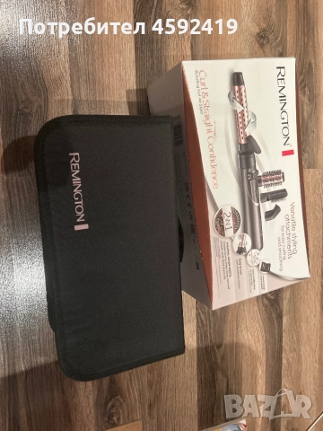 Remington Curl & Straight Confidence 2 в 1 – маша и преса, снимка 2 - Аксесоари за коса - 51685362