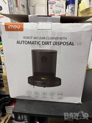 Imou Robot Vacuum Cleaner 3-in-1 , снимка 7 - Прахосмукачки - 55821896