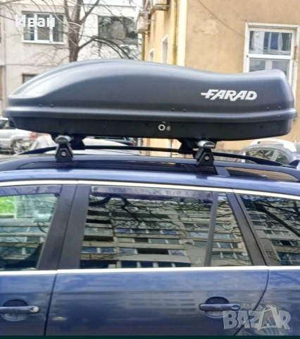 Автобокс 400 литра, куфар за покрив, авто бокс