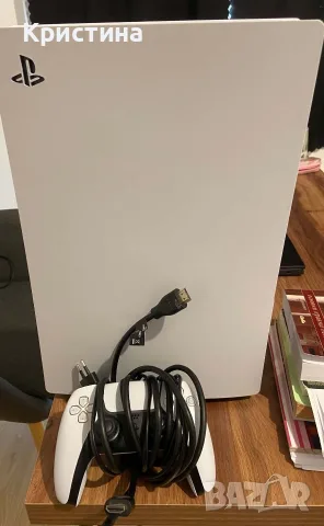 PS5 чисто нов с контролер HDMI + захранващ кабел, снимка 3 - PlayStation конзоли - 56132937