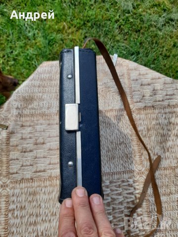 Стара кожена чанта,калъф, снимка 5 - Други ценни предмети - 40876462