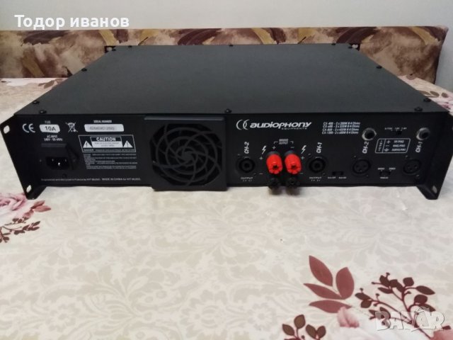 Audiophony-cx 850, снимка 6 - Ресийвъри, усилватели, смесителни пултове - 38352830
