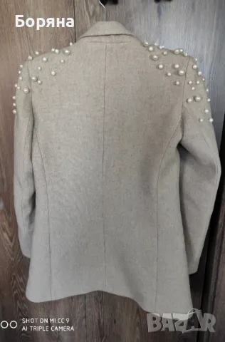 Намален - Mijel нов с етикет блейзър с перли, снимка 9 - Сака - 47499113