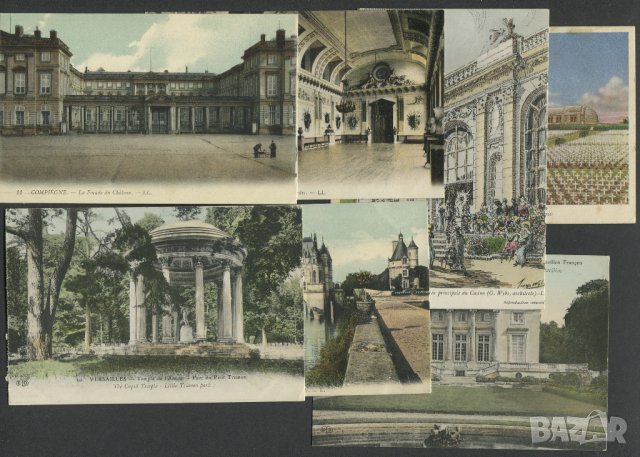  Франция 1900-25г. - 7 чисти картички 
