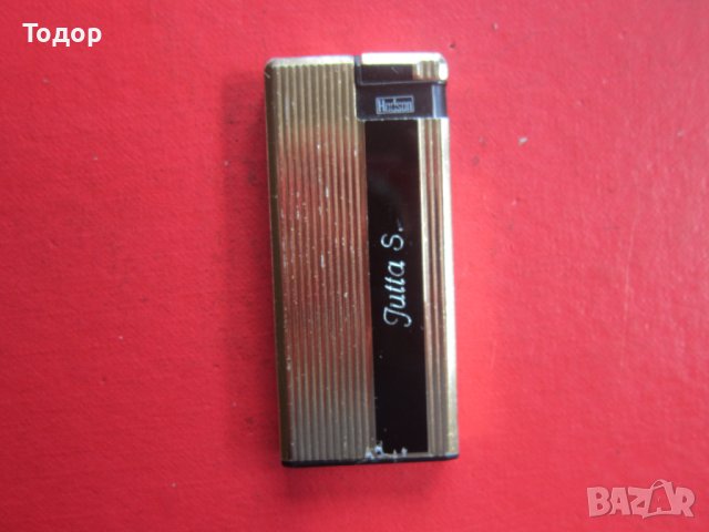 Позлатена запалка Хадсън , снимка 5 - Колекции - 38154861