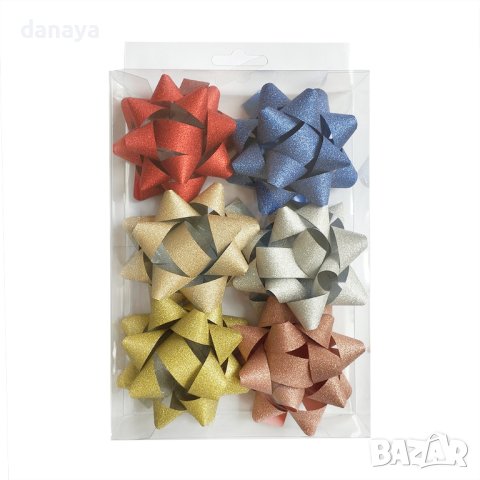 3896 Комплект готови панделки за декорация и украса, 6 броя, снимка 2 - Декорация за дома - 42253100