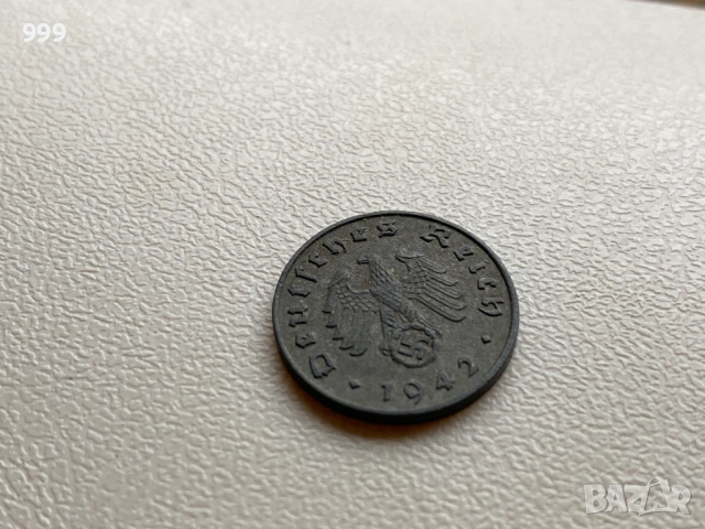 1 и 10 пфенига (райхспфенига) 1940, 1942, 1943 Германия - Трети Райх, снимка 6 - Нумизматика и бонистика - 53208932