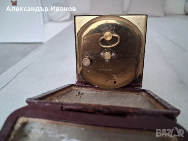 Стар германски туристически,сгъваем часовник BLESSING, снимка 2 - Антикварни и старинни предмети - 54076051