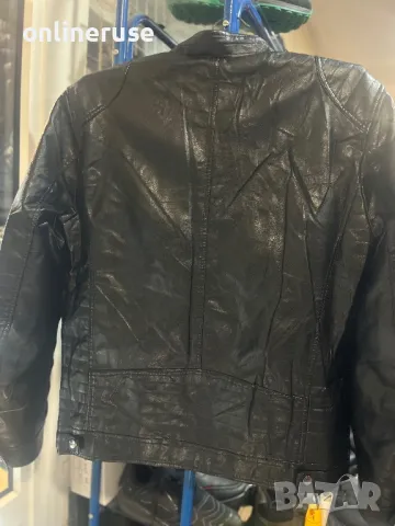 Мъжко кожено яке, снимка 3 - Якета - 48377766