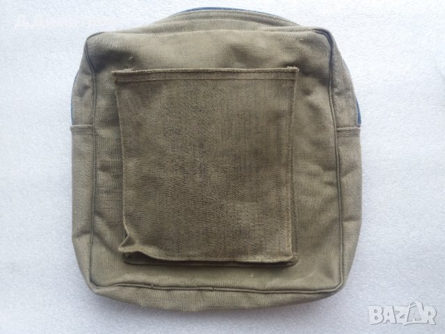 Военна брезентова малка чанта, снимка 3 - Екипировка - 40671000