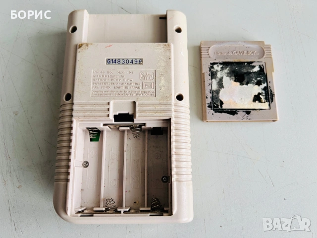 Nintendo GAME BOY DMG-01 (за ремонт / за части) + игра, снимка 3 - Nintendo конзоли - 53245663
