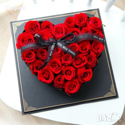 Кутия с ароматни рози, снимка 1