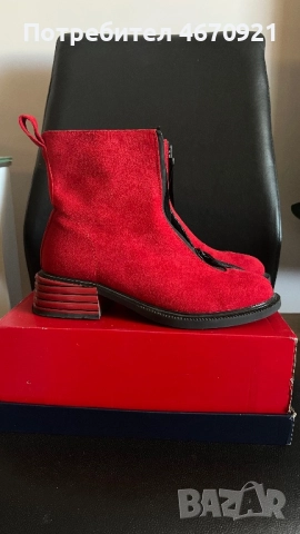 Дамски ботуши есен/пролет в перфектно състояние, носени само веднъж, размер 38, снимка 5 - Дамски ботуши - 52681769