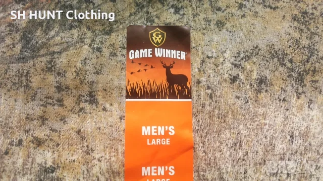 GAME WINNER MOSSYOAK CAMO T-Shirt размер L за лов тениска - 2950, снимка 7 - Екипировка - 55955858