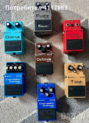  Японски Ефекти за Китара BOSS